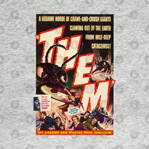 Them! Movie Poster by MovieFunTime